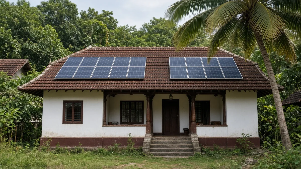 Microinverter vs string inverter choice on a Kerala east-west roof