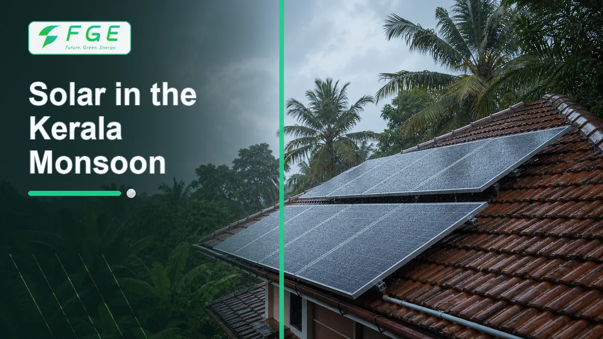 Solar during Kerala monsoon