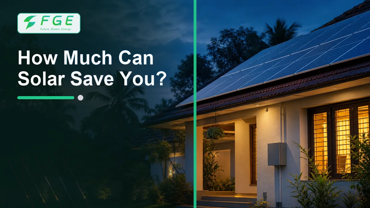 Solar savings Kerala