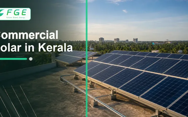 Commercial solar installation service in Kerala